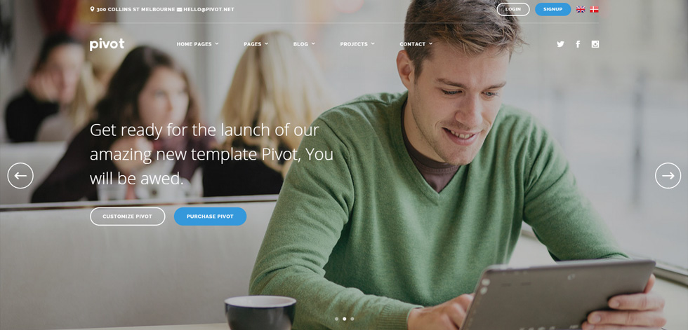Home page