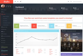 PixPro – Premium Responsive Admin Dashboard HTML5 Template