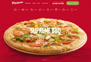 Pizzaro – Premium Responsive Fast Food WordPress Theme