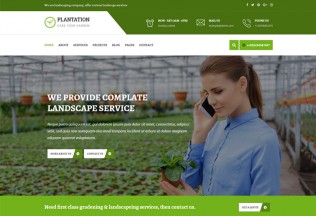 Plantation – Premium Responsive Gardening and Landscaping HTML5 Template