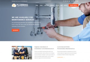 Plumbing – Premium Responsive Plumber HTML5 Template
