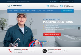 Plumbing Spl – Premium Responsive Plumber WordPress Theme
