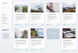 Pluto – Premium Responsive Clean Personal WordPress Masonry Blog Theme