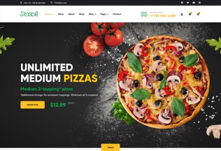 Poco – Premium Responsive Fast Food Restaurant WordPress Theme