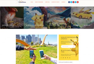 Pokemania – Premium Responsive Game Portal Pokemon WordPress Theme