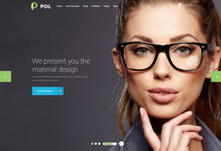 POL – Premium Responsive Material MultiPurpose WordPress Theme