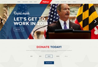 Politist – Premium Responsive Politicians-Activism WordPress Theme