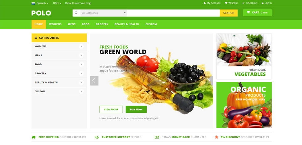 Home page