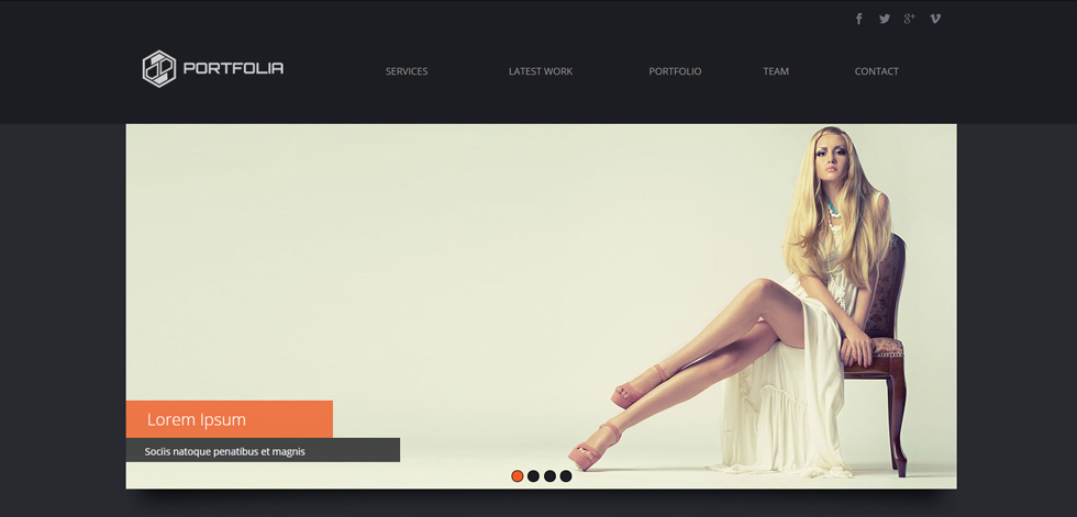Welcome screen