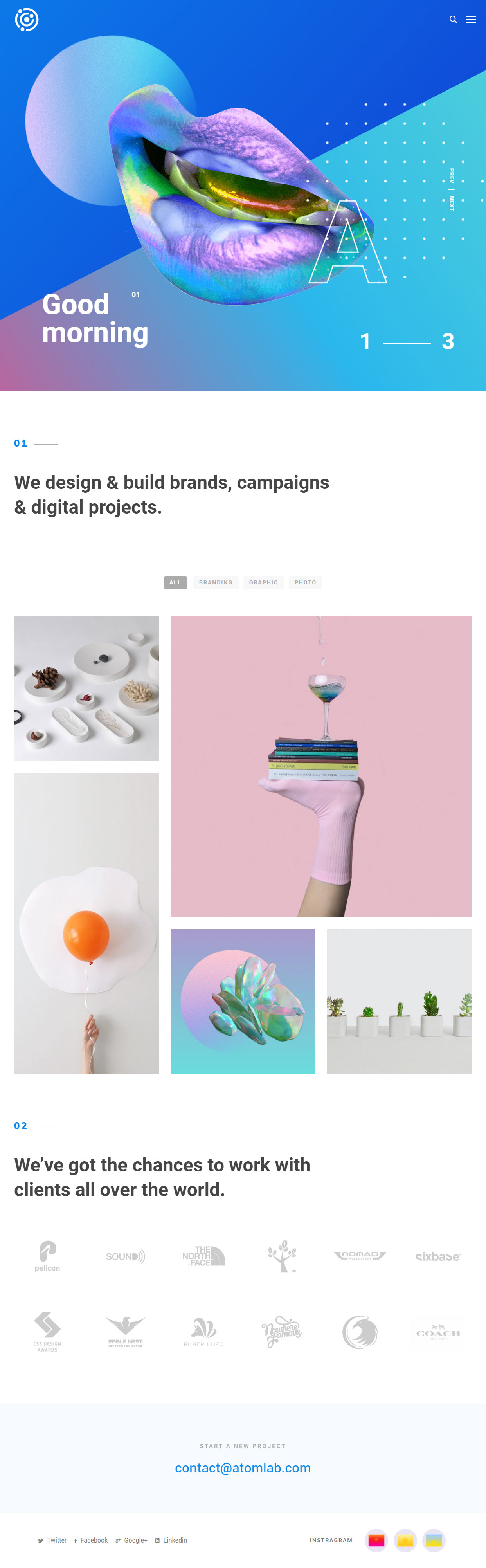 Atomlab Best WordPress Portfolio Themes