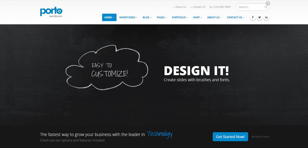Home page