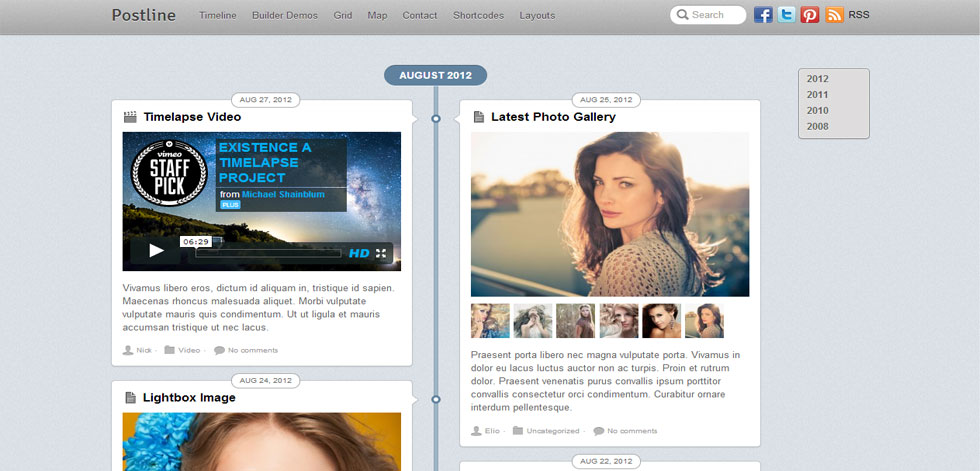 Home page