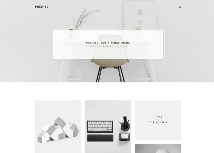 Premise – Premium Responsive Minimal Portfolio Muse Template