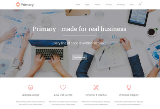 Primary – Premium Responsive Business WordPress Theme