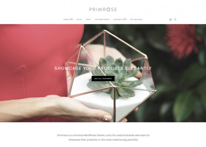 Primrose – Premium Responsive Minimal WooCommerce WordPress Theme