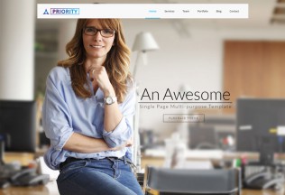 Priority – Premium Responsive Multipurpose WordPress Theme