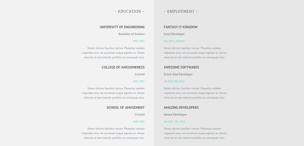 Resume