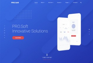 PRO.Soft – Premium Responsive Software Development HTML5 Template
