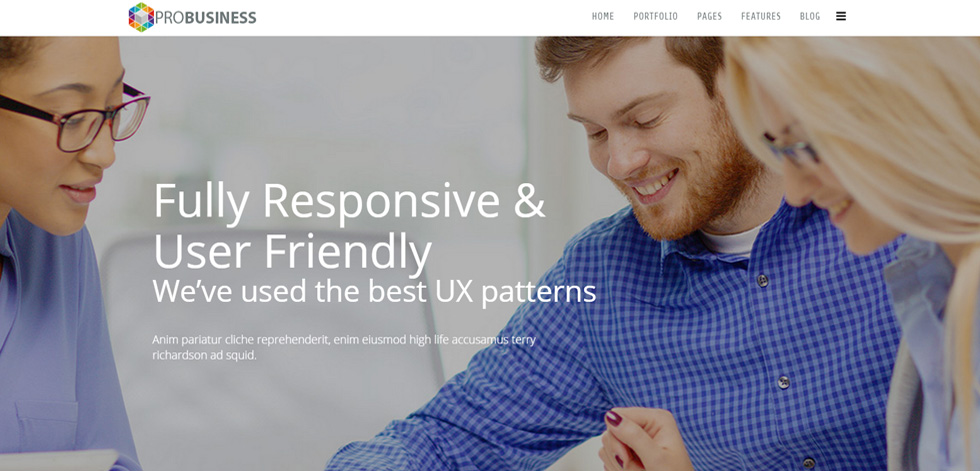 Home page