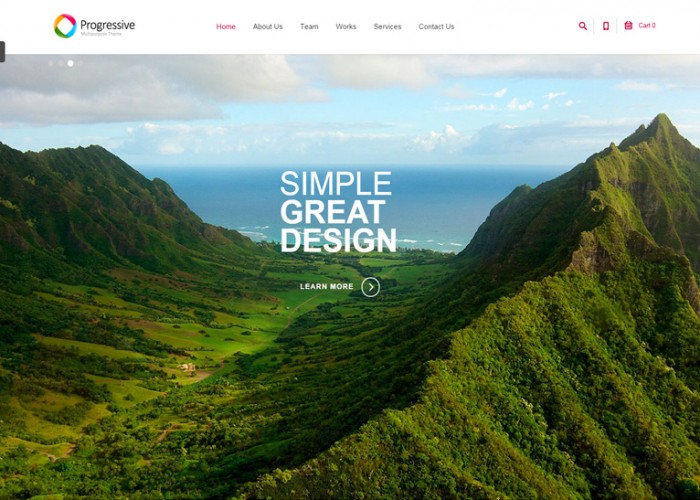 Progressive – Premium Responsive Multipurpose Drupal Theme
