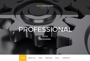 ProIndustry – Premium Responsive Industrial WordPress Theme
