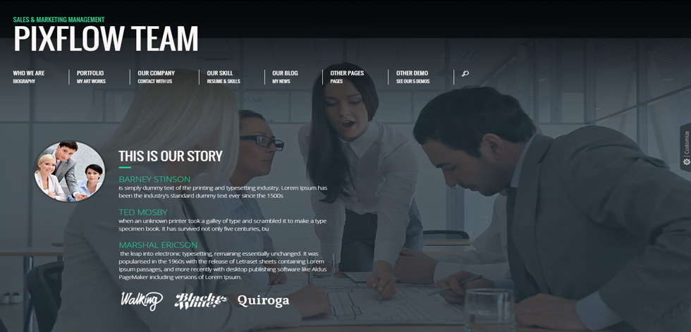 Home page