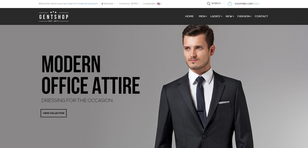 Home page