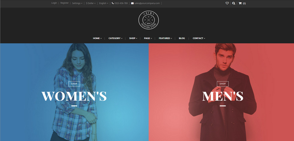 Home page