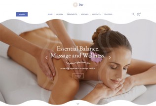 Pur – Premium Responsive Spa Wellness WordPress Theme