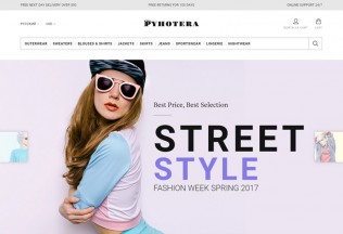 Pyhotera – Premium Responsive Fashion PrestaShop Theme