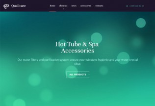 Qualicare – Premium Responsive Spa HTML5 Template