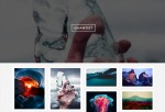 Quantist – Premium Responsive Full Screen Grid Tumblr Theme