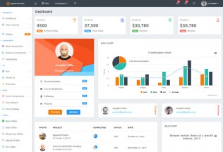 Quantum – Premium Responsive Bootstrap 4 Admin HTML5 Template