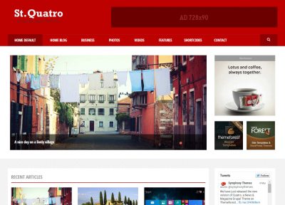 10+ Best Responsive Drupal Magazine Themes 2017