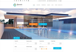 Qvrenti – Premium Responsive Real Estate HTML5 Template