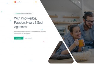 React Next – Premium Responsive React Landing Page HTML5 Template