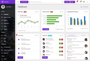 Reactify – Premium Responsive React Redux Admin HTML5 Template