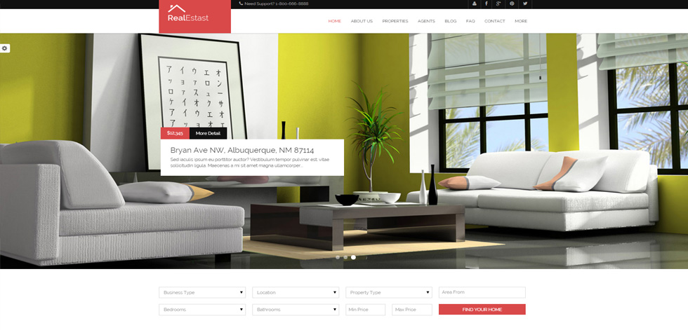 Home page