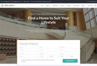 Real Estate – Premium Responsive Accommodation HTML5 Template