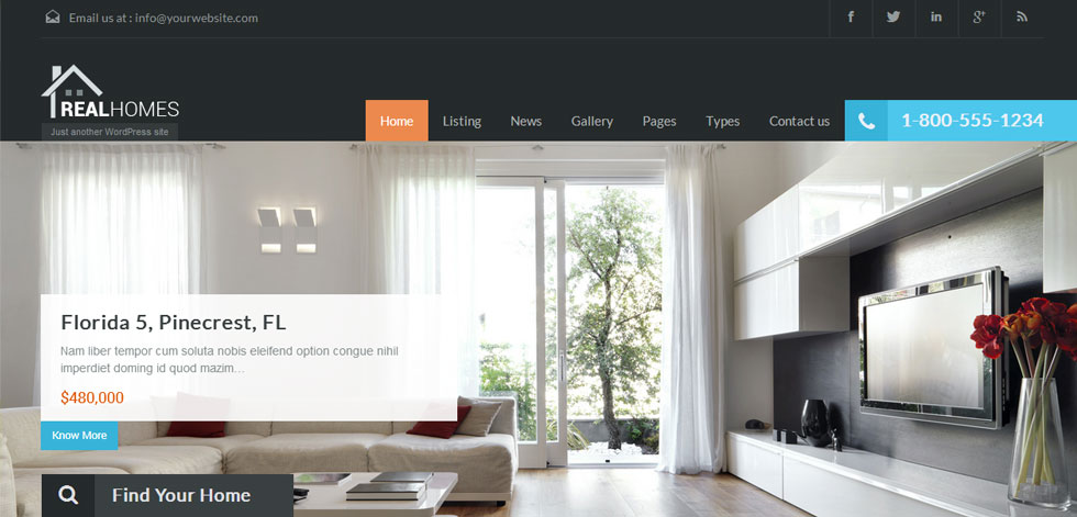 Home page