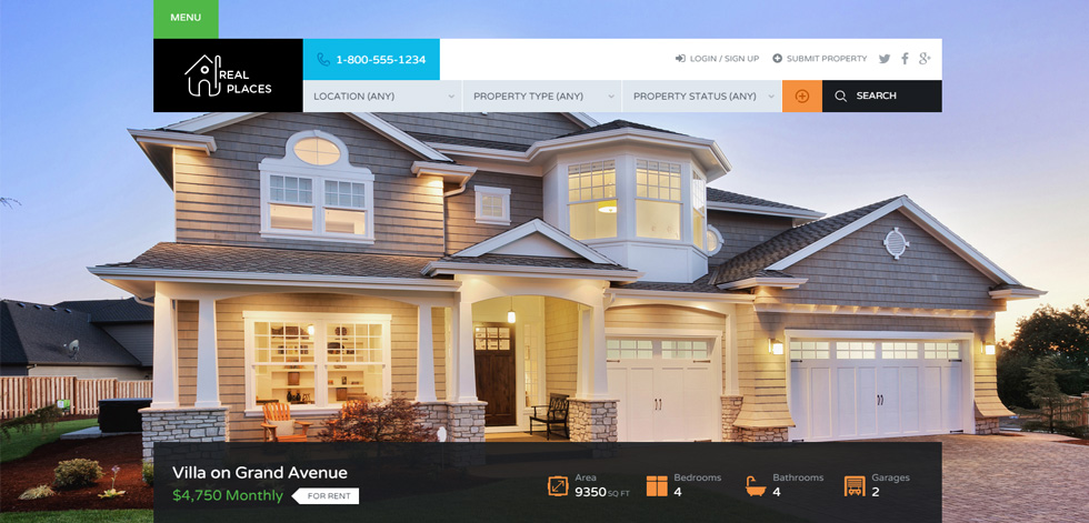 Home page