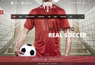 Real Soccer – Premium Responsive Sport Clubs WordPress Theme