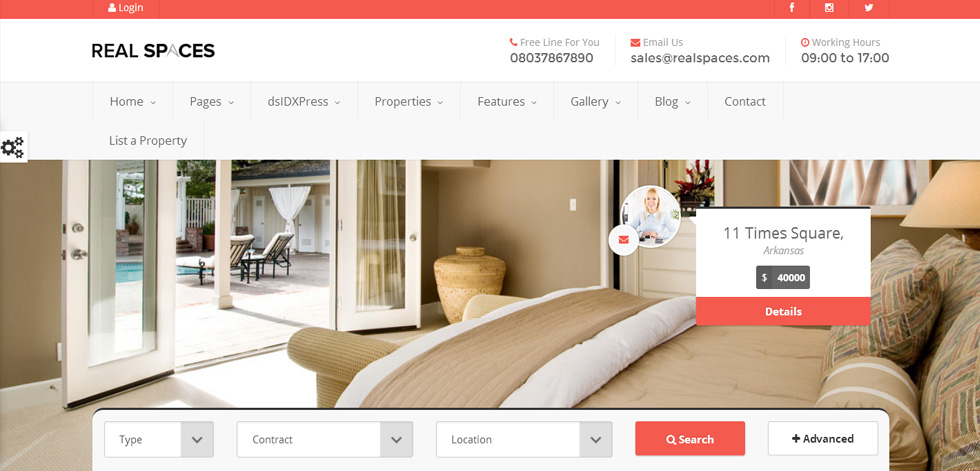 Home page