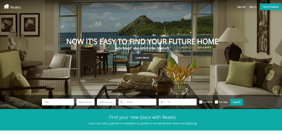 Home page