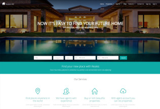 Reales WP – Premium Responsive Real Estate WordPress Theme