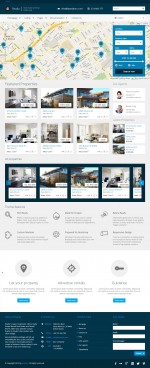 5+ Best Responsive Drupal Themes with Google Maps in 2013