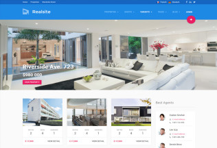 Realsite – Premium Responsive Real Estate HTML5 Template