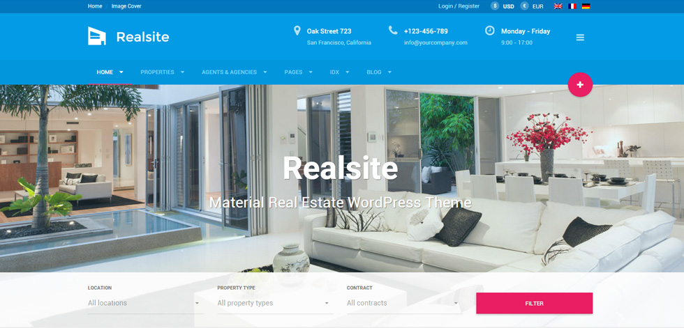 Home page