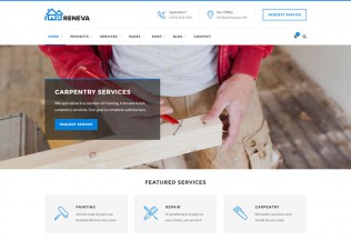 Reneva – Premium Responsive Construction HTML5 Template