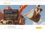Renovate – Premium Responsive Construction Renovation WordPress Theme